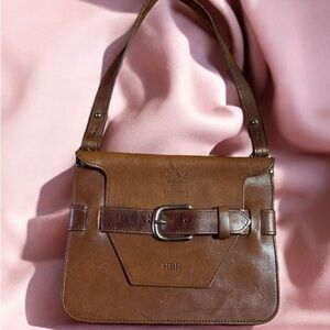 Colonel Littleton ~ Ashley No. 21 Genuine Real Leather Pouch Handbag Purse